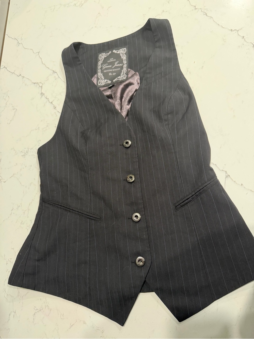 Guess Jeans Los Angeles Wedding/Office Vest